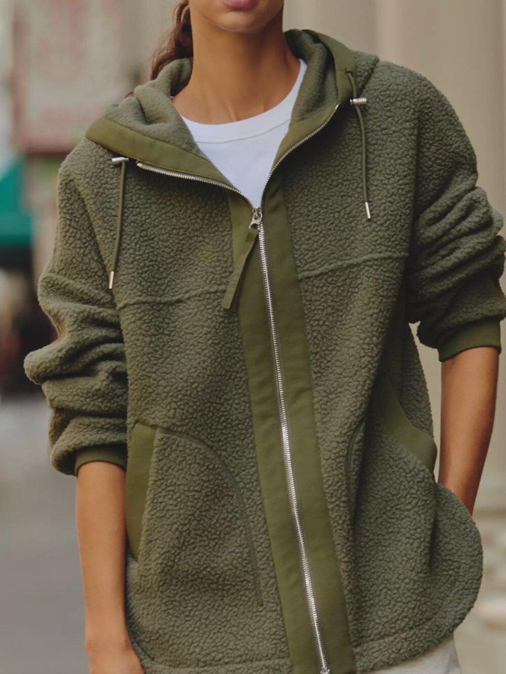 Varley Fey Relaxed Fleece Jacket
